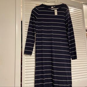 Gap long sleeve maxi dress NWT